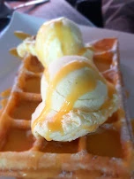 Waffel Mit Eierlikör